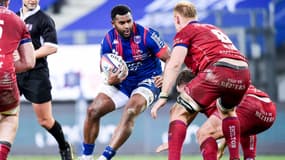 Le rugbyman fidjien Timoci Nagusa, à Grenoble le 29 janvier 2021