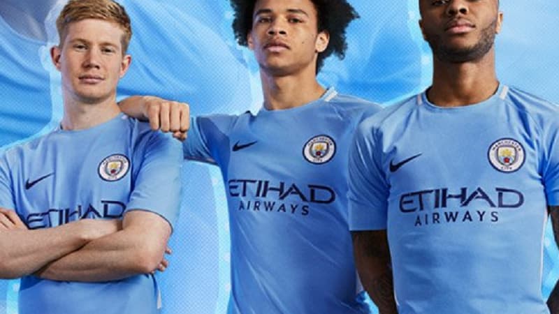 Kevin De Bruyne, Leroy Sané et Raheem Sterling