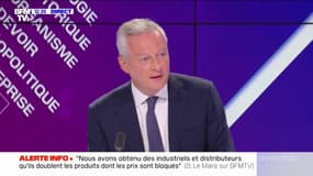 Bruno Le Maire: "La 'smicardisation' de la société française est déprimante"
