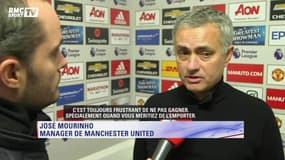 Premier League : "Deux matchs nuls, c'est mieux que deux défaites " philosophe Mourinho
