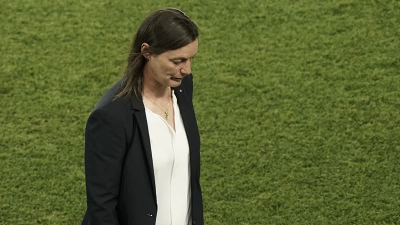 Corinne Diacre lors de France-États-Unis, le 28 juin 2019
