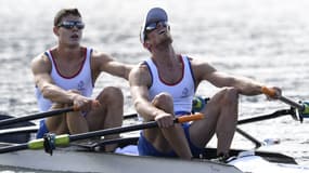 Pierre Houin et Jérémie Azou, médaillés d'or aux Jeux de Rio