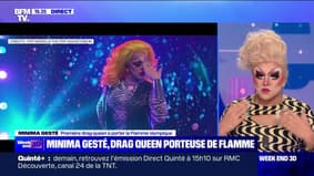 Minima Gesté, drag queen porteuse de flamme - 04/05