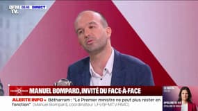 Motion de censure ce mercredi: "Nous, on vote toutes les motions de censure de gauche" explique Manuel Bompard, coordinateur de La France Insoumise