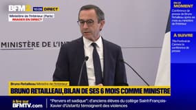 Bruno Retailleau dénonce des "décennies de laisser-aller, de désordre" en matière de sécurité