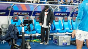 Antoine Dupont au Stade de France lors de France-Ecosse, le 15 mars 2025.