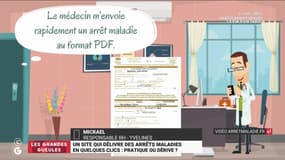 Un site qui délivre des arrêts maladies en quelques clic : pratique ou dérive ? - 08/01