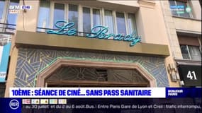 Un cinéma du 10e arrondissement propose des séances sans pass sanitaire