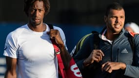 Gaël Monfils et Jo-Wilfried Tsonga