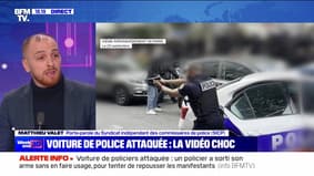 Voiture de police attaquée : la vidéo choc - 23/09
