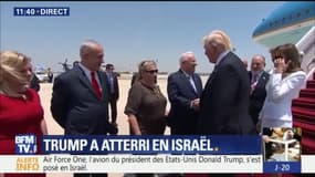 Revivez l'arrivée de Donald Trump en Israël