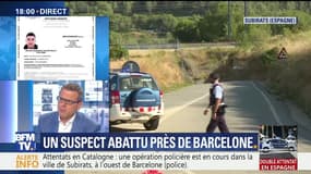 Attentats en Catalogne: le terroriste des Ramblas abattu (1/2)