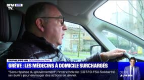 Avec la grève et les embouteillages, les médecins à domicile sont débordés