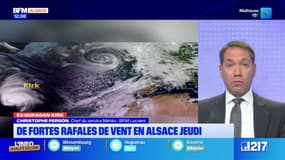 De fortes rafales de vent en Alsace attendues jeudi en raison des suites de l'ouragan Kirk