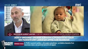 Pr Laurent Lantieri, chef de chirurgie plastique: "Si le petit Antoine ne reçoit pas une greffe cardiaque dans les prochaines semaines, il ne survivra pas."
