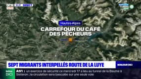 Hautes-Alpes: sept migrants interpellés sur la route de la Luye