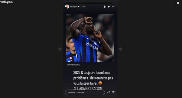 Le message de Kylian Mbappé sur Instagram 