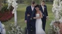 Emily Summers et Chris Norton le jour de leur mariage, le 21 avril 2018. 