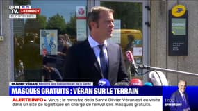 Olivier Véran "recommande le port du masque" à l'extérieur