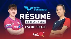 Résumé : L'exploit de la Française Jia Nan Yuan qui renverse Satsuki Ōdō, tête de série numéro 1 ! (WTT Contender Skopje) 