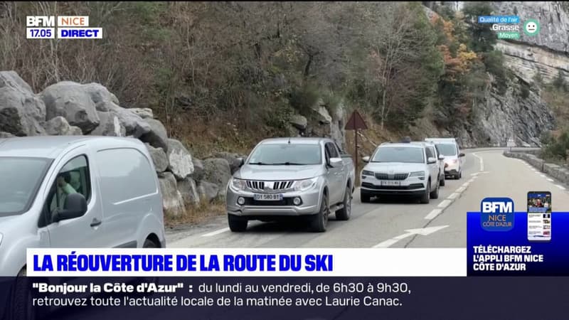 Éboulement route de la Tinée: la RM 2205 rouverte à la circulation