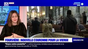 Lyon: nouvelle couronne pour la Vierge à la basilique Fourvière