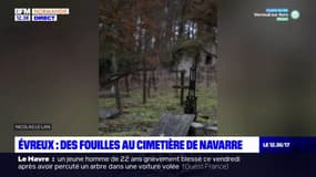 Eure: des fouilles au cimetière de Navarre d'Évreux