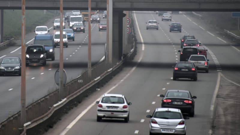 L'autoroute A1 coupée dans le sens Lille-Paris, plusieurs kilomètres de bouchons