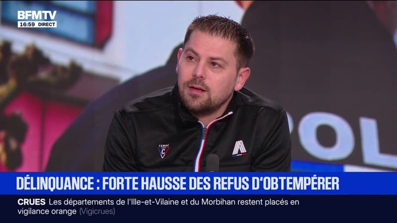 Colère des policiers: Yoann Maras, du syndicat Alliance, déplore "l'explosion de l'hyperviolence"