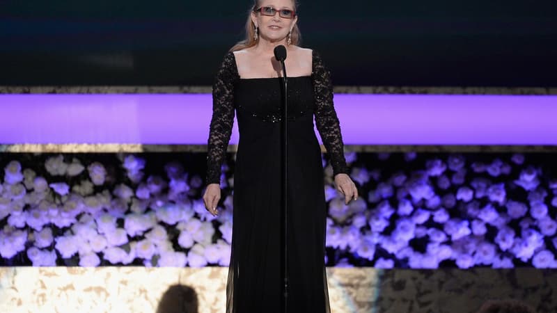 Carrie Fisher, le 25 janvier 2015
