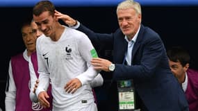 Didier Deschamps et Antoine Griezmann