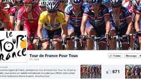 La page Facebook des opposants au mariage homo appelant à des actions coup de poing médiatiques pendant le Tour de France.