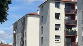 Le quartier de Bans à Givors.