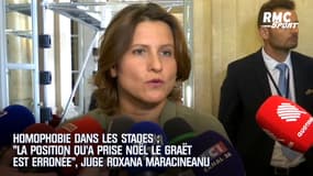 Homophobie : "La position qu'a prise Le Graët est erronée" juge Maracineanu