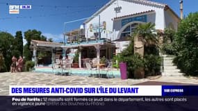 Des mesures pour lutter contre le Covid-19 sur l'Île du Levant