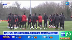 Ligue 1: les Lensois veulent corriger la gestion des hors-jeux avant de défier Auxerre