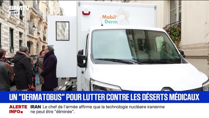 Un "Dermatobus" pour lutter contre les déserts médicaux