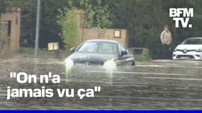 "On n'a jamais vu ça": le Var frappé par de fortes pluies et des orages impressionnants