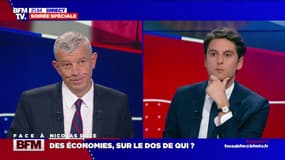 Gabriel Attal: "On nous dit qu'il faut faire des économies. Évidemment, à chaque fois qu'on fait une économie, on nous reproche de faire cette économie-là"