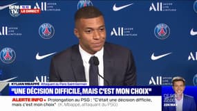 Kylian Mbappé: "Je reste un joueur de foot et je n'irai pas au-delà de cette fonction"