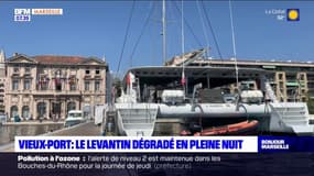 Vieux-Port: le catamaran Le Levantin vandalisé, le propriétaire dénonce "un acte de sabotage"