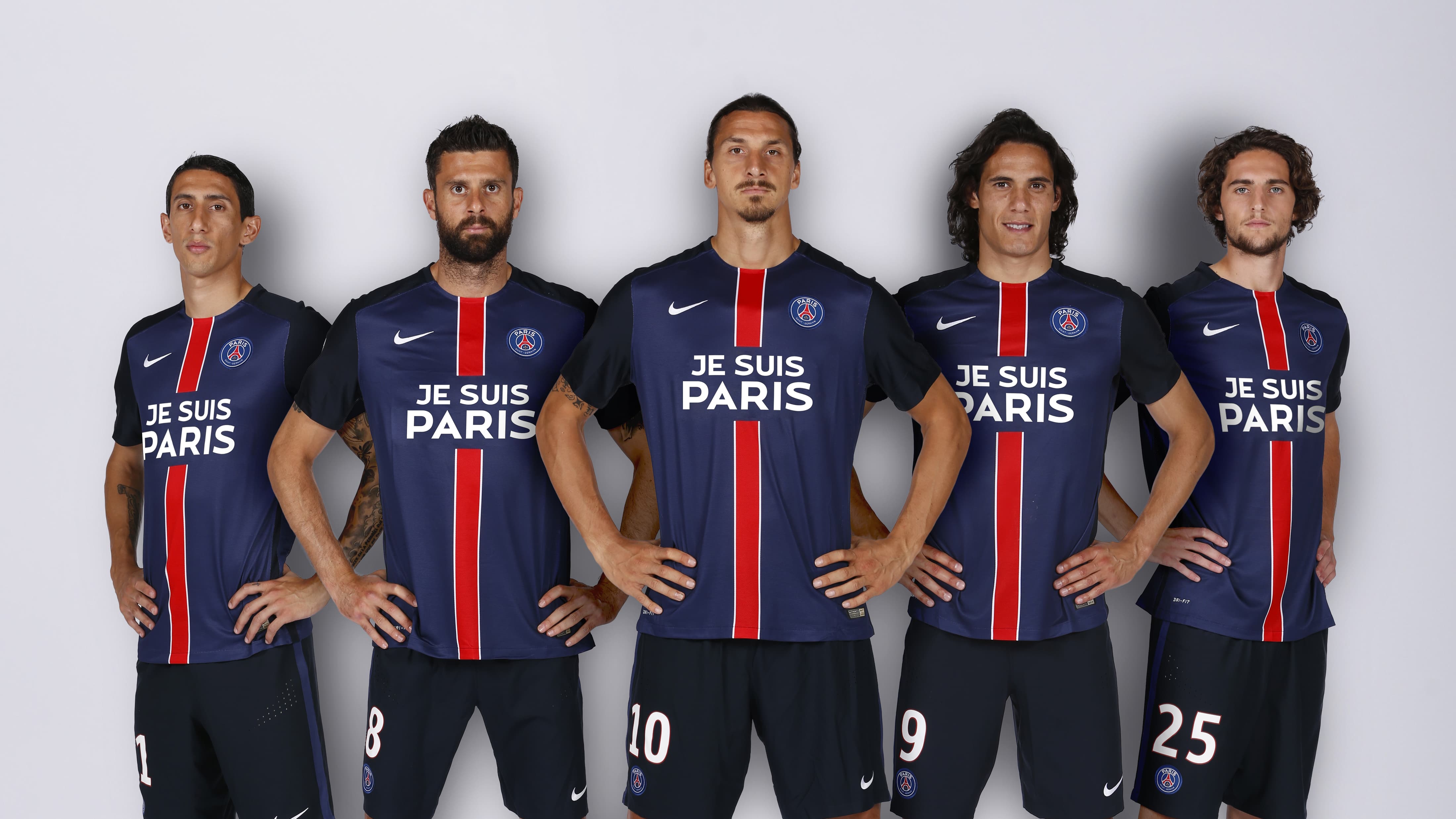 Le maillot du PSG "Je suis Paris" bientôt en vente?