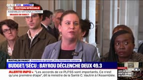Mathilde Panot (LFI): "La logique veut que tous les opposants votent la motion de censure"