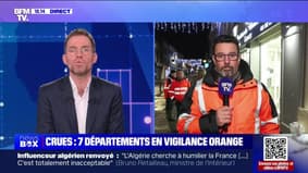 Crues : sept départements en vigilance orange - 10/01