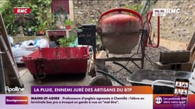La pluie, ennemi juré des artisans du BTP