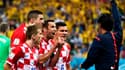 Les Croates contestent la décision de M.Nishimura d'accorder un penalty au Brésil