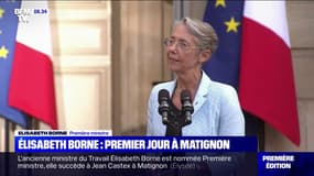 Élisabeth Borne: premier jour à Matignon 