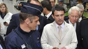 Manuel Valls à ses débuts au ministère de l'Intérieur, le 21 juin 2012