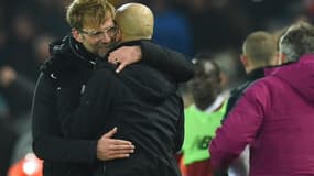 Pep Guardiola et Jürgen Klopp