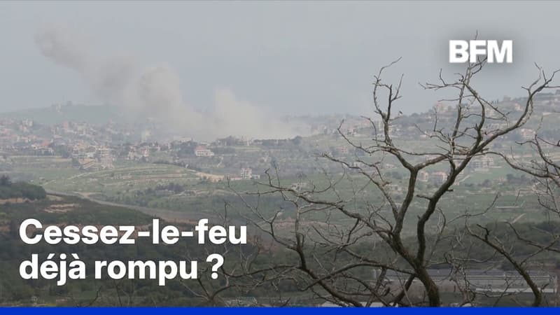 Nouvelle frappe israélienne en cours au Sud-Liban, le cessez-le-feu non-respecté